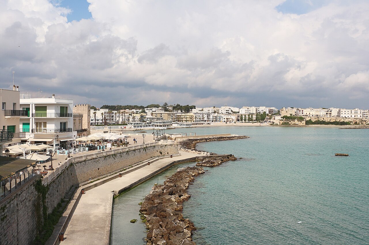Vista sul mare di Otranto